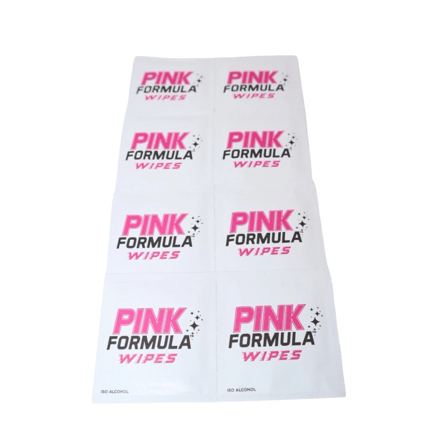 Toalla limpiador Alcohol Isopropílico Pink Wipes