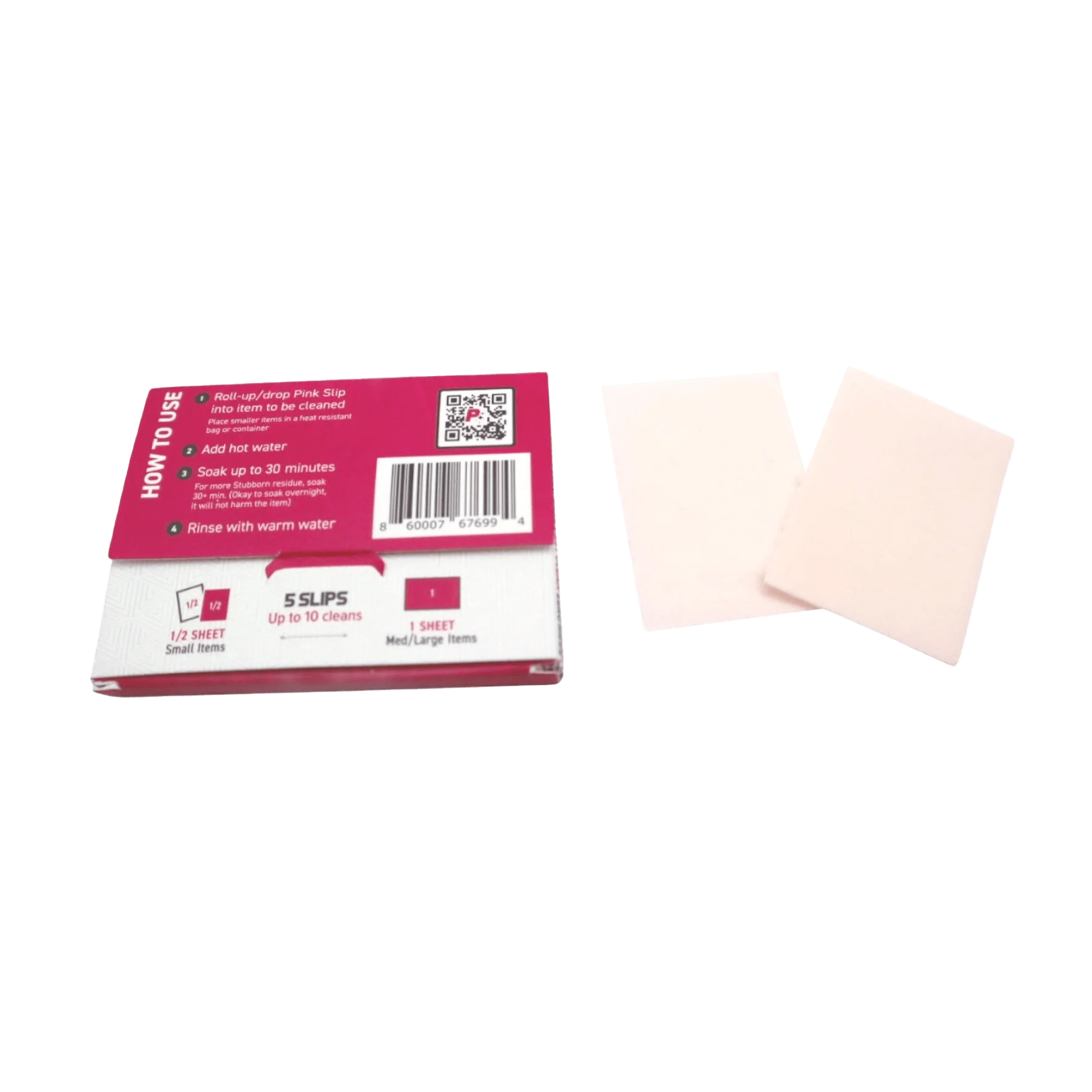 Limpiador multiusos soluble Pink Slips (Caja x20)