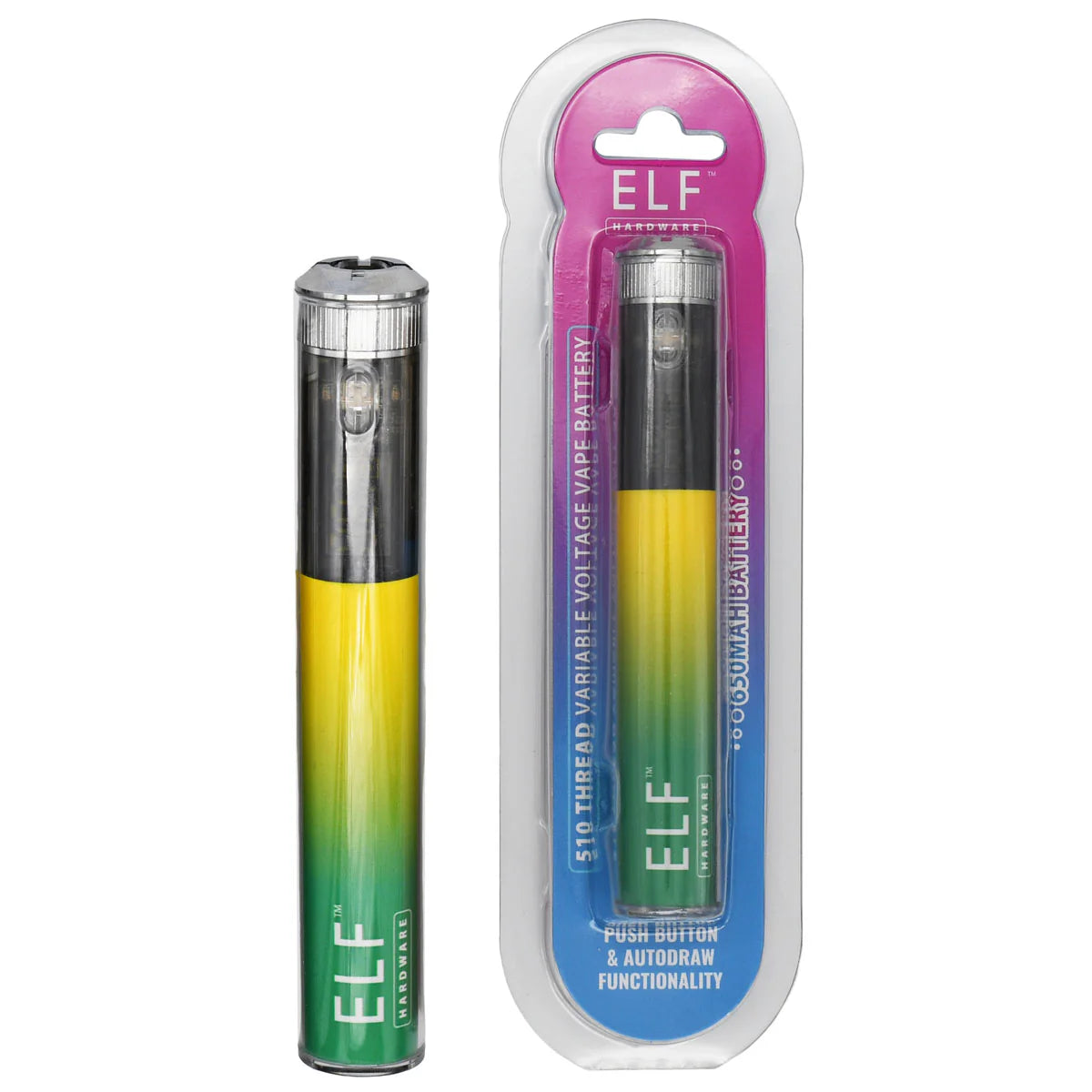 Bateria 510 Crystal Pen 650mAh ELF Hardware
