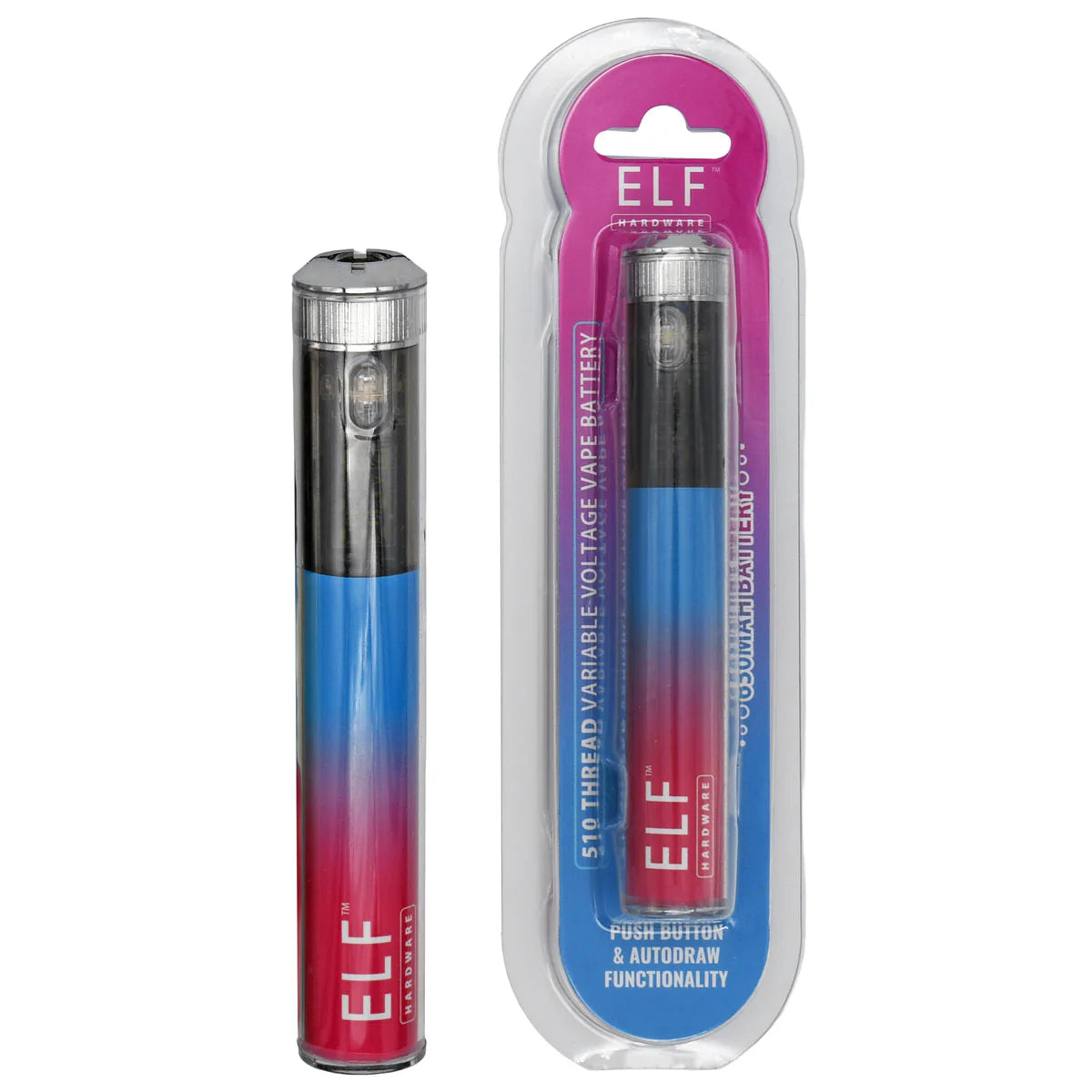 Bateria 510 Crystal Pen 650mAh ELF Hardware