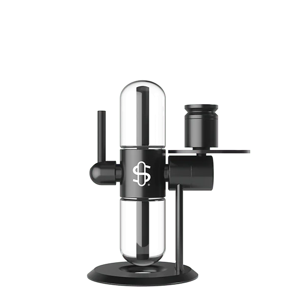 Bong Gravity Infuser Stündenglass Kompact Black