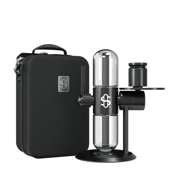 Bong Gravity Infuser Stündenglass Kompact Black