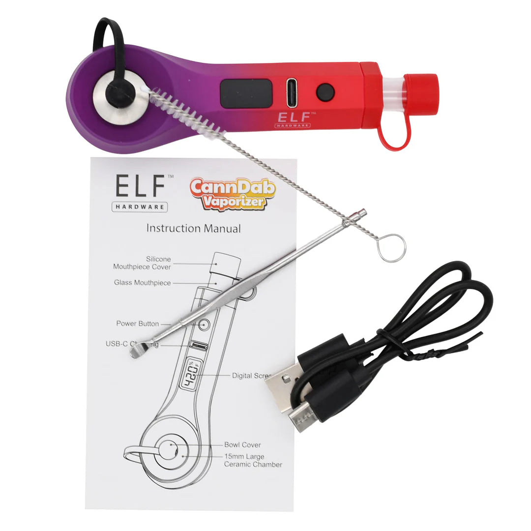 Vaporizador Wax Pen CannDab ELF Hardware
